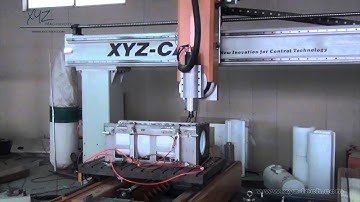 XYZCAM, P4.2 4 axis Simultaneous CNC/ twin table/ CNC Fräsmaschinen moving/ precision ball screw