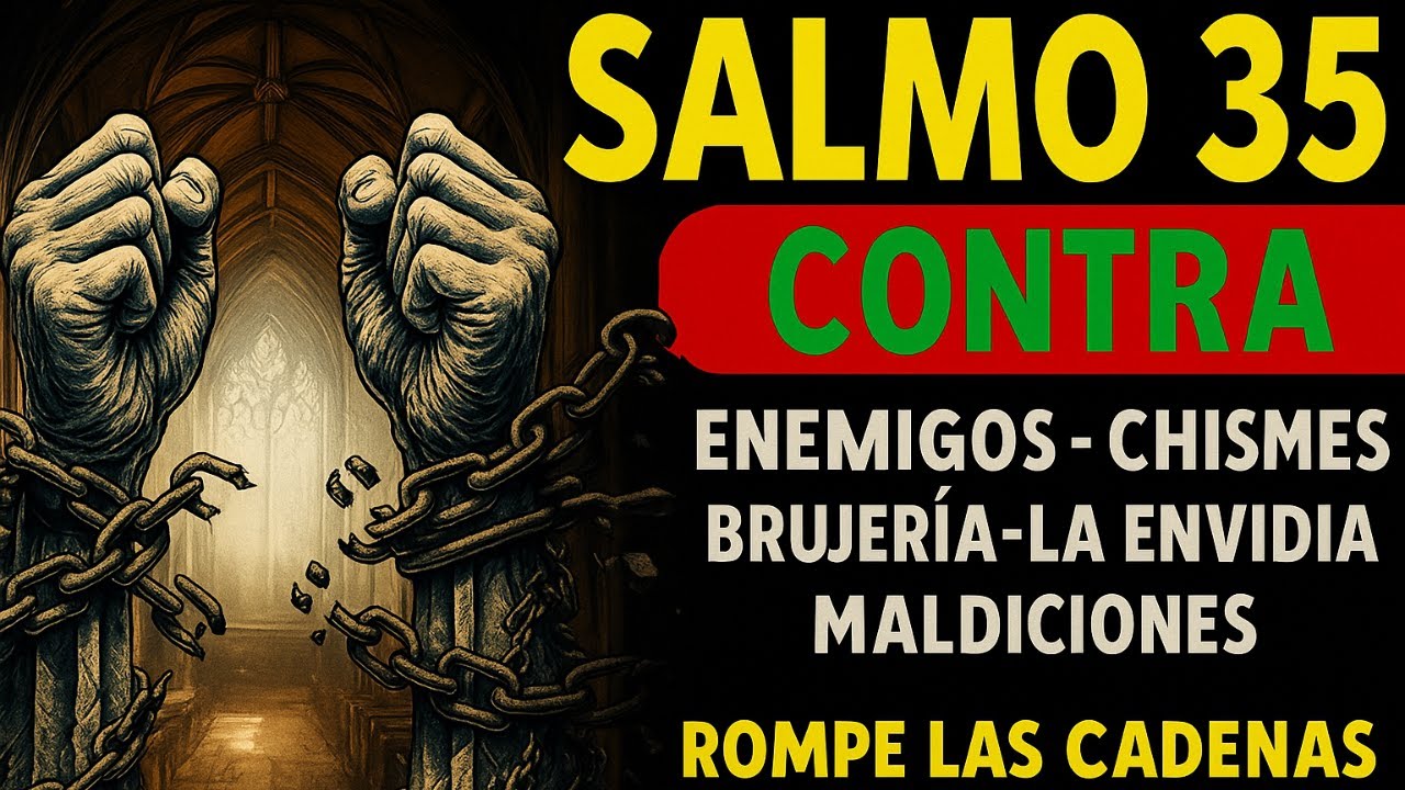 SALMO 35 PARA ROMPER HECHIZOS, MALDICIONES, ENVIDIAS Y MAL DE OJO