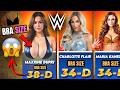 WWE Female Wrestlers BRA SIZE in 2025 That Will Shock You