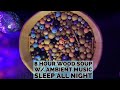 Fall asleep fast no echo wood soup asmr w ambient music