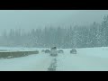 Snoqualmie pass conditions Dec 23rd 2022 12-23-22