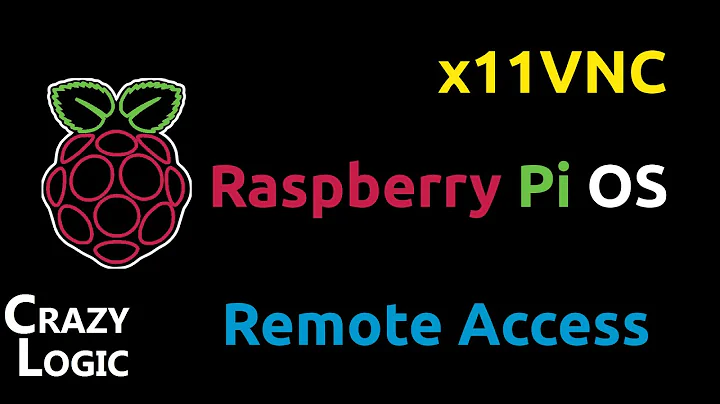 #53 - X11VNC on raspberry Pi OS, VNC server for remote access, Desktop or screen sharing