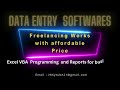 Excel VBA Data Entry Works