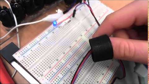Heartbeat Sensor LED Pulse