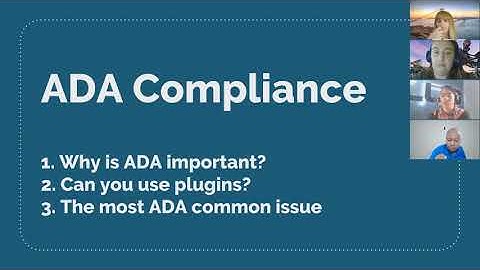 Atilus Video Q&A: ADA Compliance 101