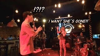 A Korean Boy Suddenly Joins And Sings 'She's Gone' during travel - Crowd Shocked! [ENG SUB]