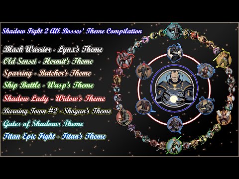 Shadow Fight 2 All Bosses' Themes Compilation \\|/ 𝐋𝐢𝐧𝐝 𝐄𝐫𝐞𝐛𝐫𝐨𝐬 \\|/