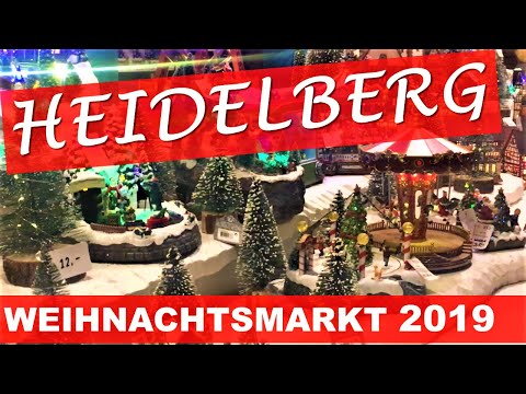 Heidelberg Weihnachtsmarkt 2019 | Christmas Market In Germany