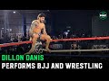Dillon Danis does jiu-jitsu and pro wrestling at Logan Paul media workout