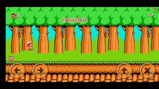Adventure Islands (1990) game played on Android mobile screenshot 1