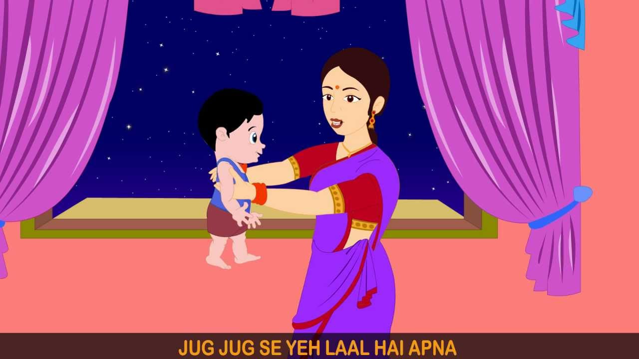 Yashoda Ka Nandlala   Sanjog 1986   Childrens Popular Hindi Nursery rhyme