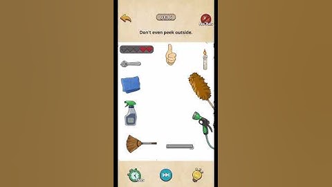 Nightmare Puzzle: The Unknown - Level 22 - Don’t even peek outside.