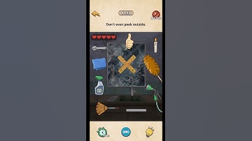 Nightmare Puzzle: The Unknown - Level 22 - Don’t even peek outside.