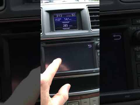 2013 Toyota Highlander NAV system Bluetooth pairing failure - YouTube