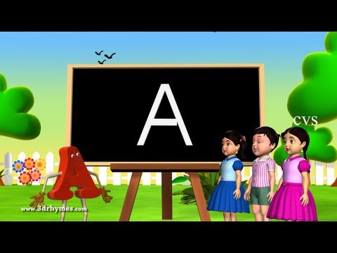Alphabet songs | Phonics Songs | ABC Song for children - 3D Animation Nursery Rhymes