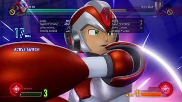 MvCi Mega Man X + Zero 70% 2 Meter Combo by Thiagokain