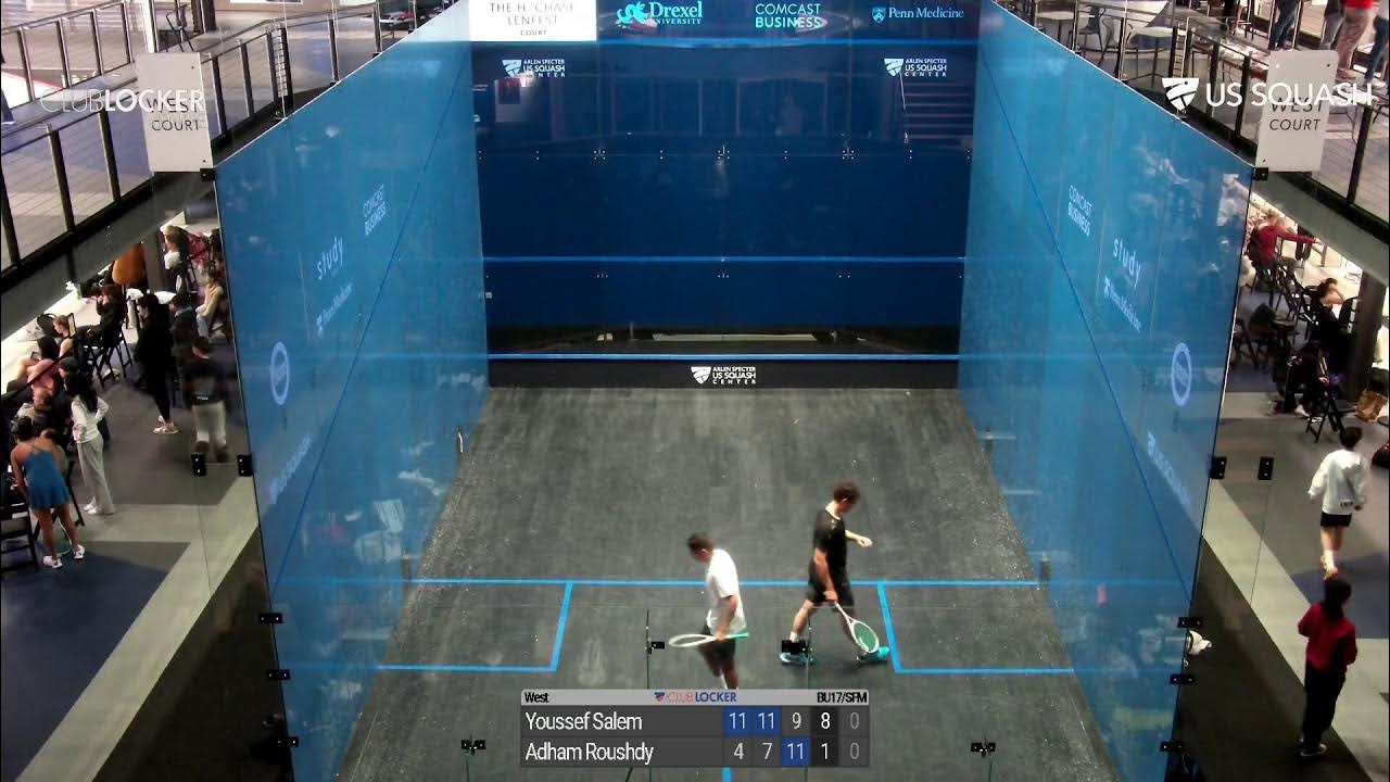 Exhibition Court 1 (West) U.S. Junior Open Squash Championships 2023