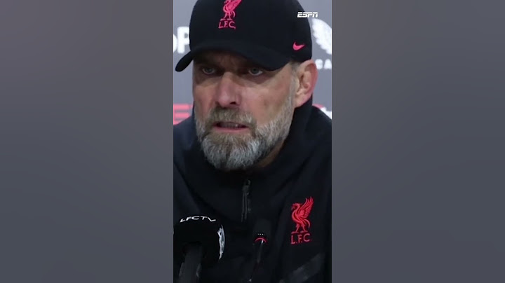 Jurgen Klopp refuses to answer 😬 #shorts
