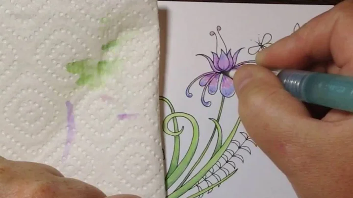 MAGICAL JUNGLE Johanna Basford - coloring with fab...