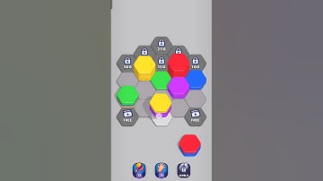 hexa sort level 7 part 1#shorts #games #gaming #ytshorts