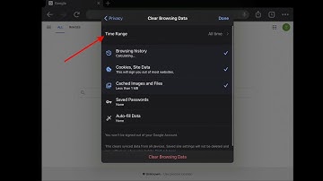 How to clear browsing data for Google Chrome on an iPad | #chrome #ipad #cookies #cache