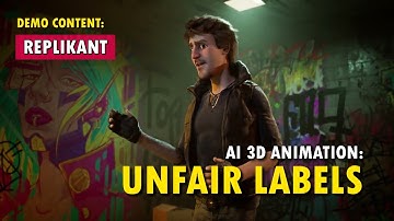 Unfair labels and AI 3D Animation