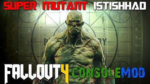 Fallout 4 Console Mods ~ Super Mutant Jihadist (Sound Replacer)