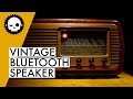How to convert a vintage tube radio into a Bluetooth speaker