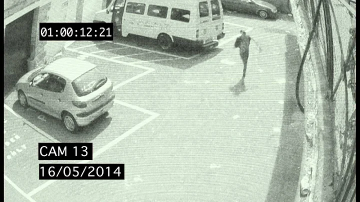 Alien hunter Marty Stevenson CCTV footage before d...