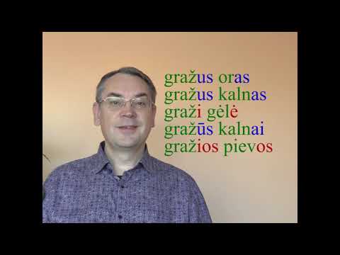 Video: Ar panašus į būdvardį?