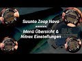Suunto Zoop Novo // Menü und Nitrox Einstellungen // Deutsch / Review