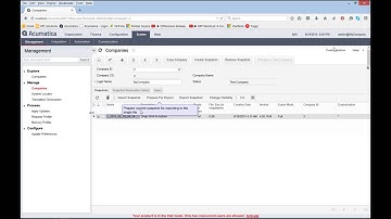 Create And Restore Company Snapshot In Acumatica | KTL How To