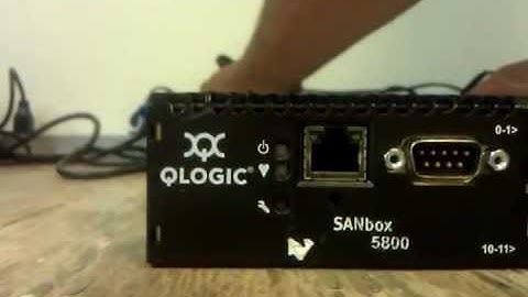 QLogic  SANbox SB5802V-08B, 3x FINISAR FTRJ-8519-7D-2.5 OPTICAL TRANSCEIVER