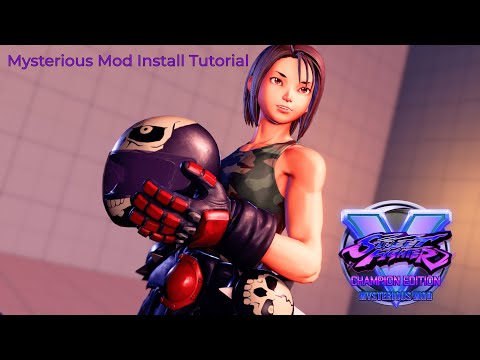 Mysterious Mod Install Tutorial for SFV [Download Link in Description]