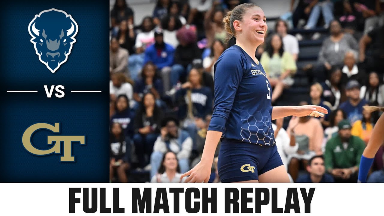 Howard vs. Georgia Tech Full Match Replay | 2023 ACC Volleyball