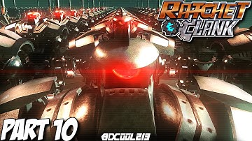 Ratchet & Clank PS4 Gameplay Walkthrough Part 10 Planet Gaspar - PS4 Let