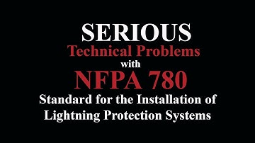 Serious Technical Problems with Lightning Protection Standard, NFPA 780, Part 1, Nonconducting Tanks