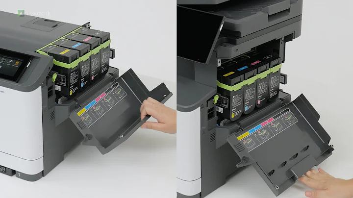 C2335/CS531/CS632/CS639/CX532/CX635/XC2335—Replacing a toner cartridge