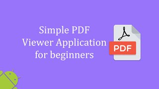 Simple PDF Viewer Application in Android Studio screenshot 5