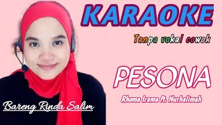 Pesona - Rhoma Irama ft. Noerhalimah Karaoke duet tanpa vokal cowok