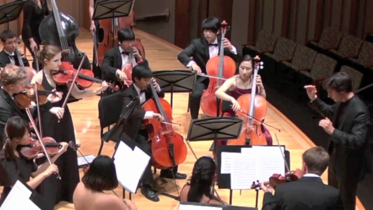 BRITTEN's Simple Symphony for Strings 4th Mvt. Colburn Chamber