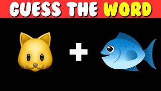 Guess The WORD By The Emojis - Quiz Challenge - Guess The Emoji