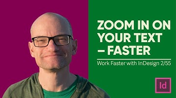 Adobe Indesign CC tips and tricks | How to quickly zoom in and out of text in InDesign