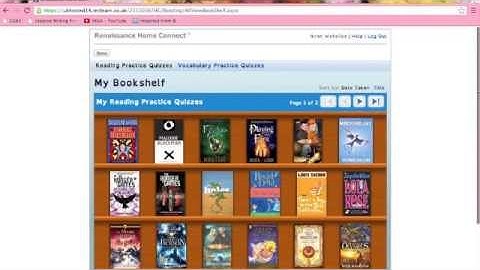 Home Connect Tutorial - Accelerated Reader