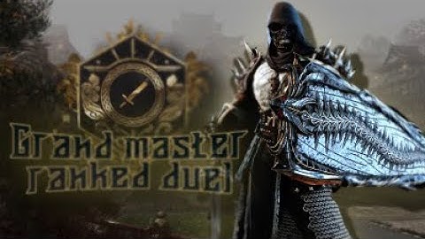 I reached top 5 Grand Master / For Honor Ranked duels