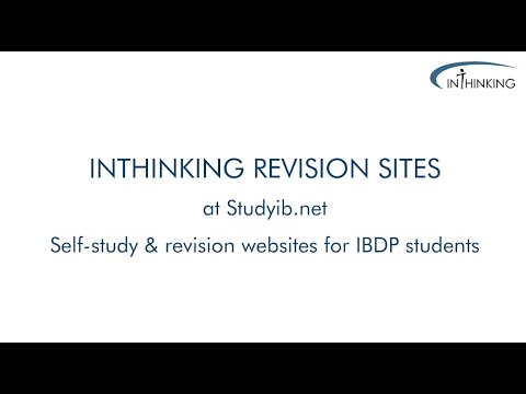 InThinking Revision Sites at StudyIB.net