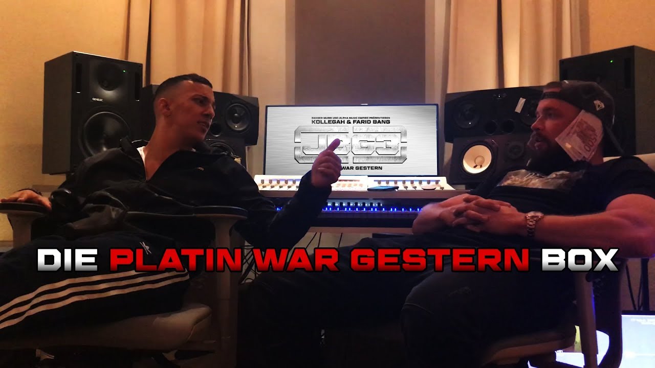 Get Money My Kollegah Farid Bang Die Platin War Gestern Box Boxinhalt 1 2