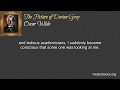 The Picture of Dorian Gray Audiobook | Text - Oscar Wilde [1]