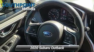 Used 2020 Subaru Outback Onyx Edition XT, Durham, NC TL3262622