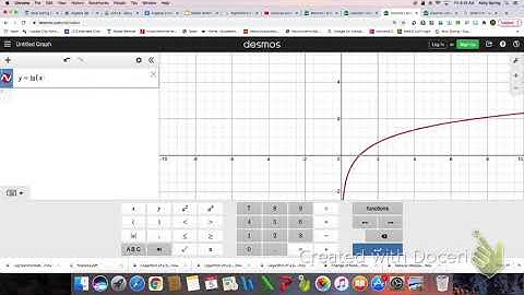 Graph log on desmos